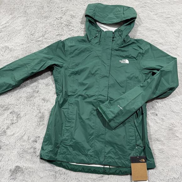 North Face Venture 2 Jacket Womens Small DryVent Waterproof Hooded Rain Coat New - Picture 1 of 13